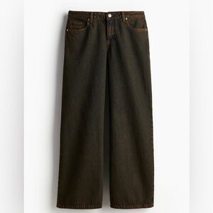 Brand New With Tags Baggy Wide Low Jeans Size 12